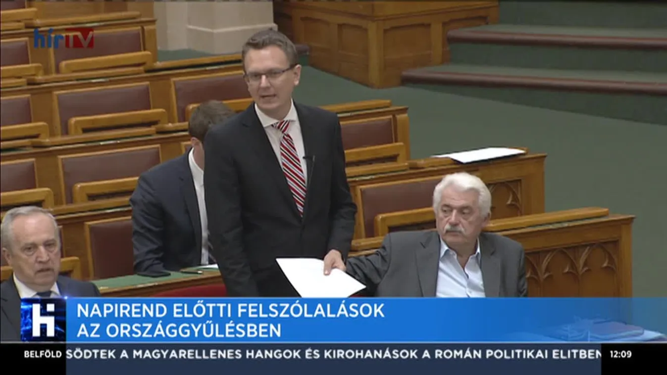 Napirend előtti felszólalások az országgyűlésben