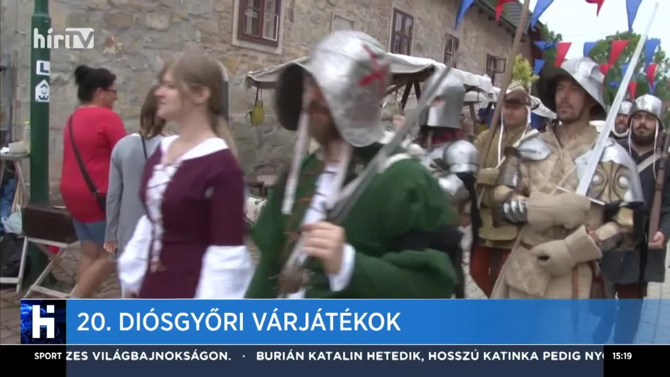 Középkori forgatag a Diósgyőri Várban