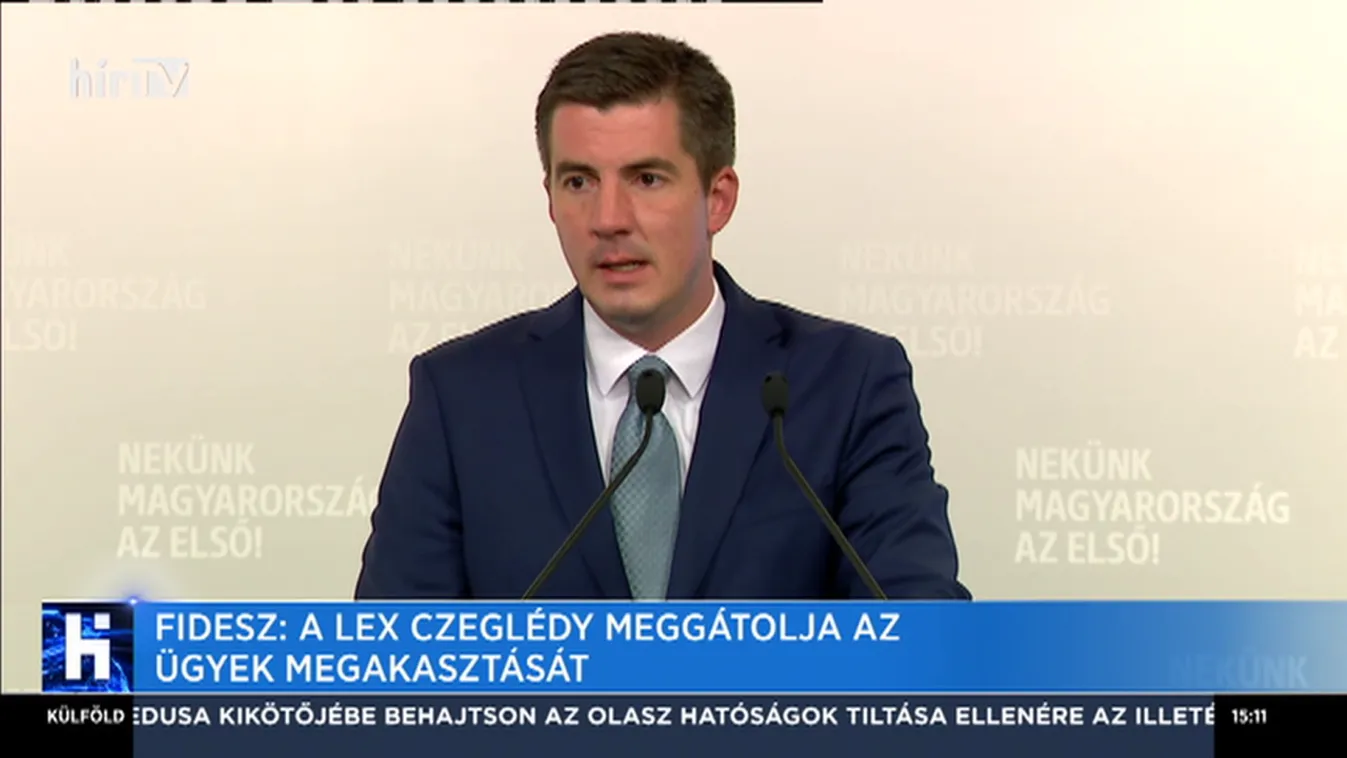 Megszavazták a lex Czeglédyt