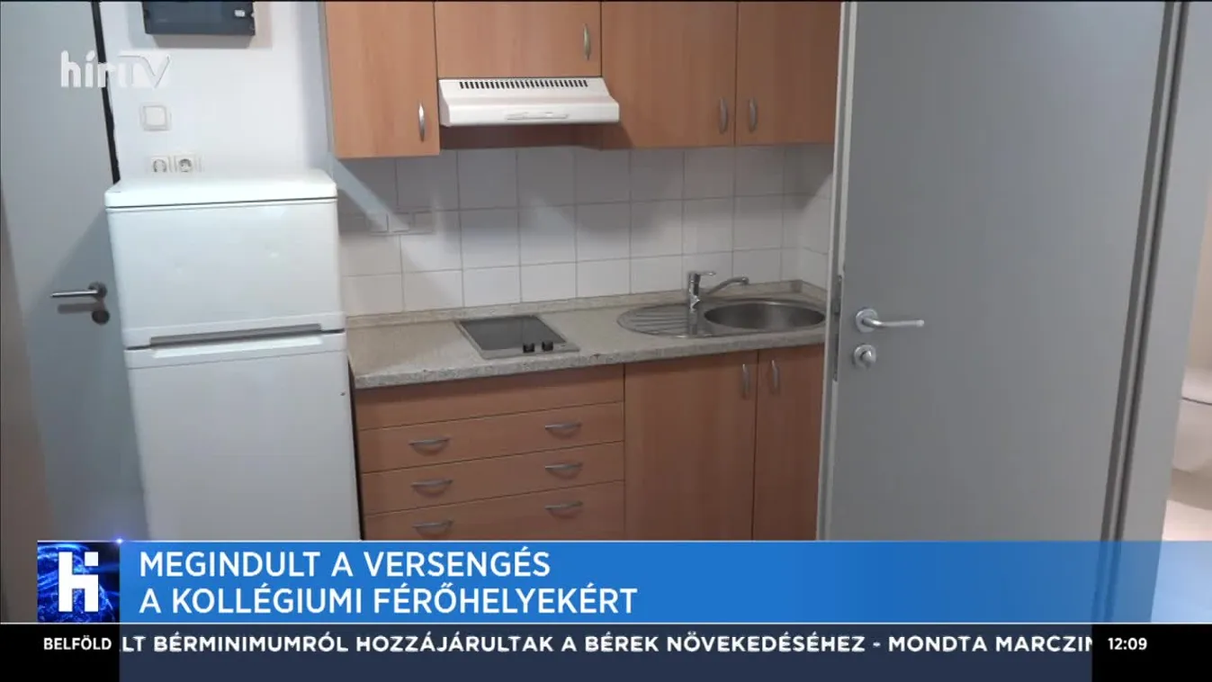 Megindult a versengés a kollégiumi férőhelyekért