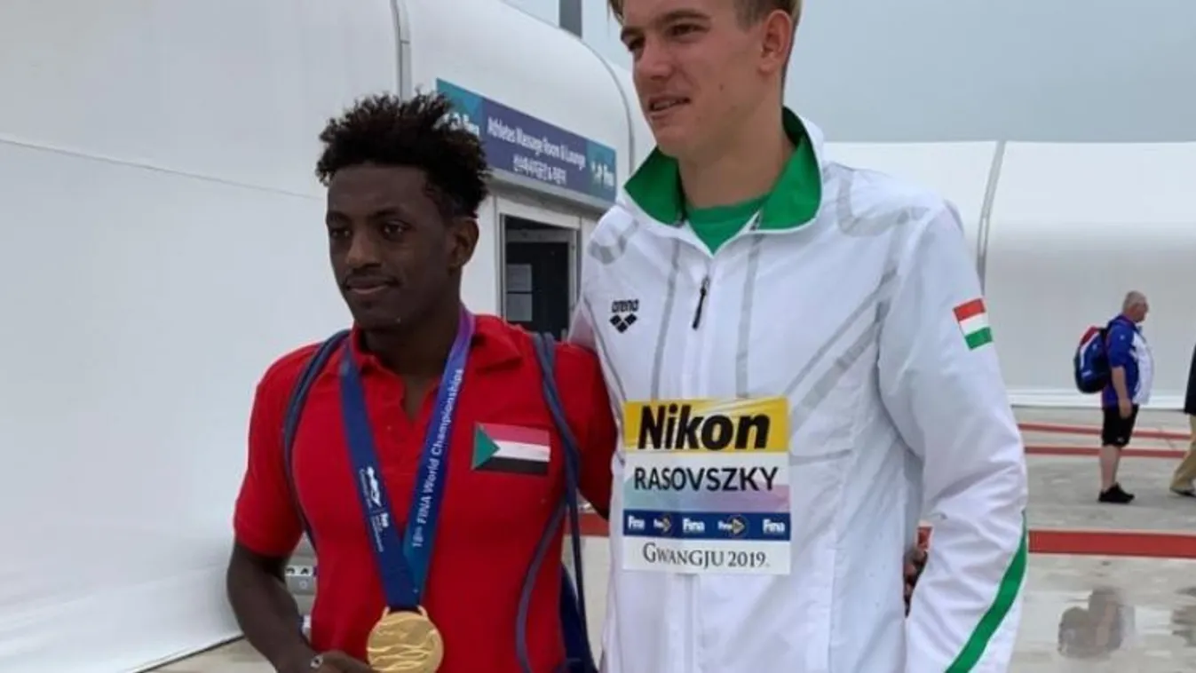 Rasovszky odaadta vb-aranyérmét az utolsó helyezett szudáninak