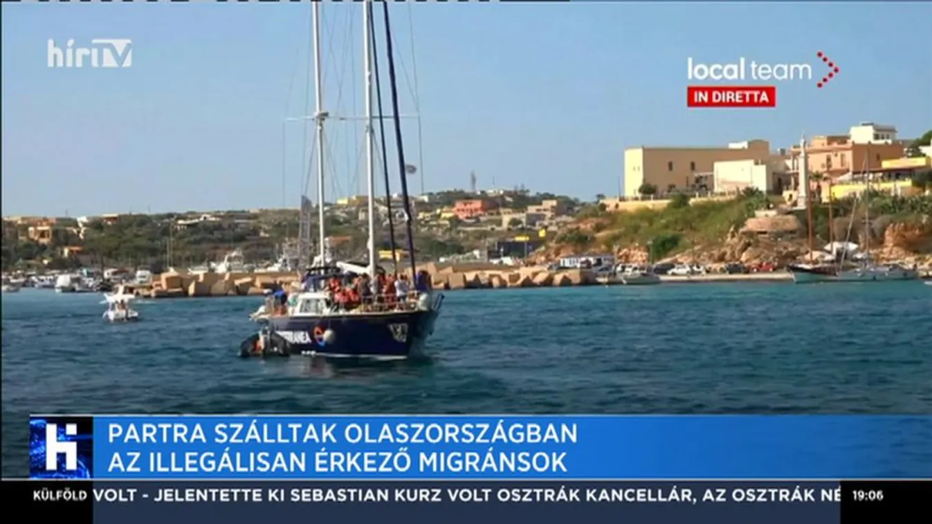 Partra szálltak Olaszországban az illegálisan érkező migránsok