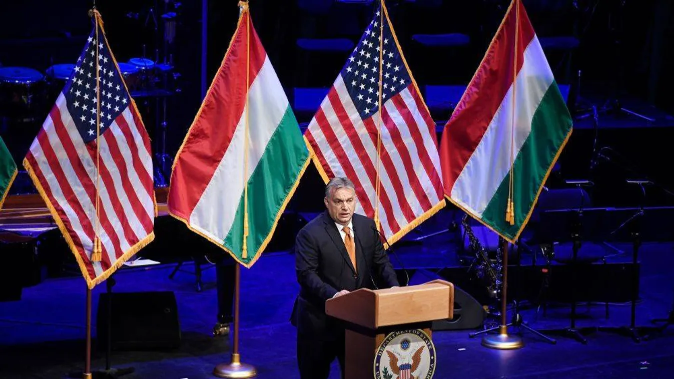 Orbán: Magyarország és az Egyesült Államok ma ugyanazokat az értékeket támogatja és védi