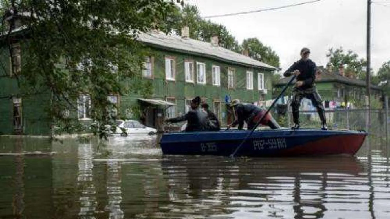 Rendkívüli állapotot vezettek be a Habarovszki területen az áradás miatt