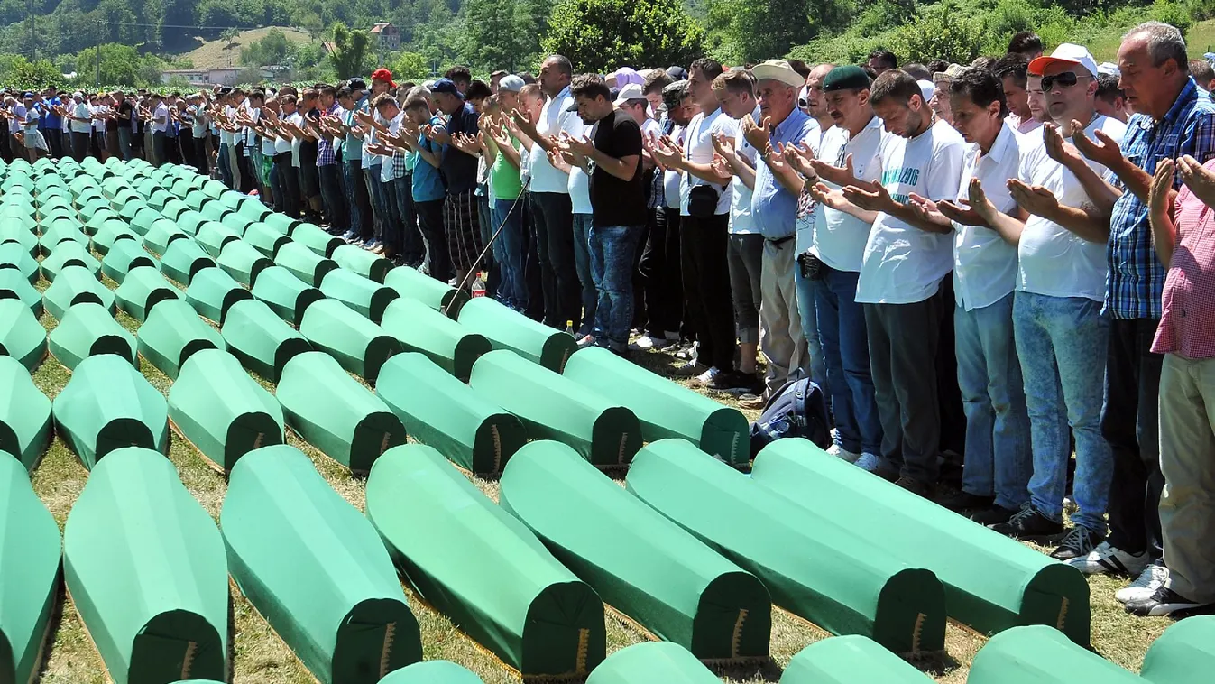 Brüsszelben a srebrenicai mészárlásra emlékeztek