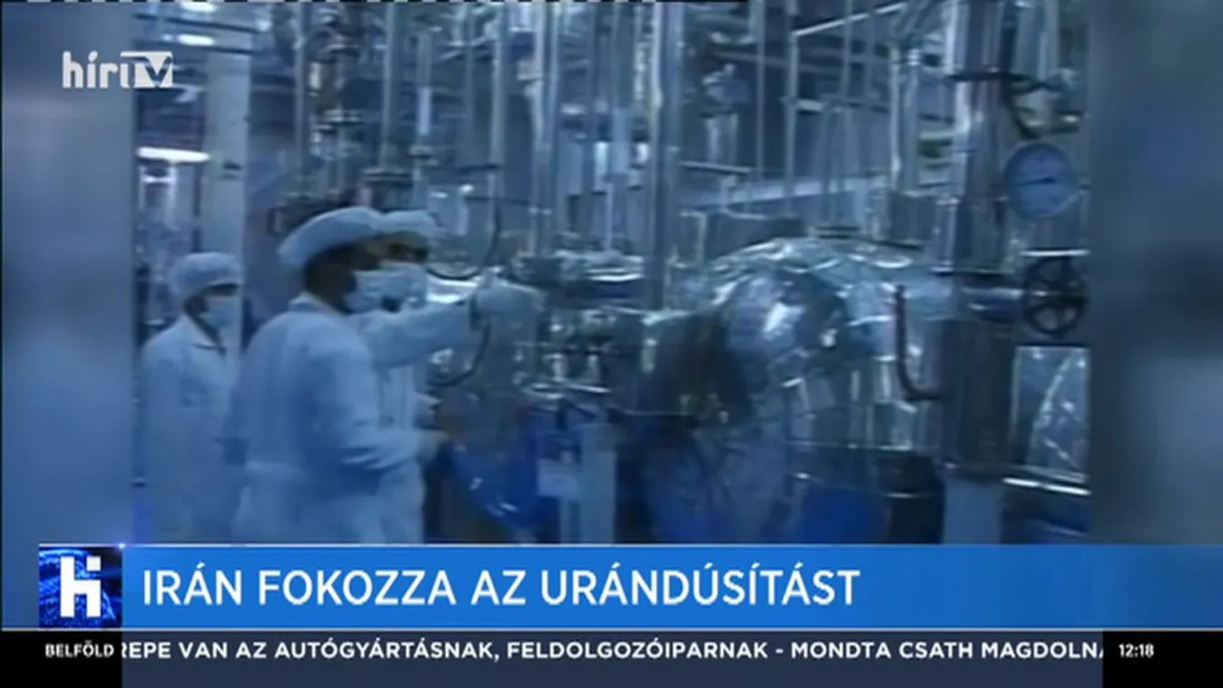 Teherán bejelentette, hogy megkezdi a megengedettnél magasabb fokú urándúsítást