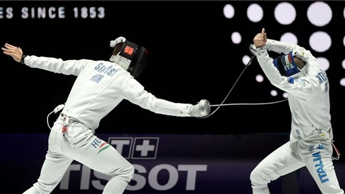 Világbajnoki aranyérmes a párbajtőröző Siklósi Gergely