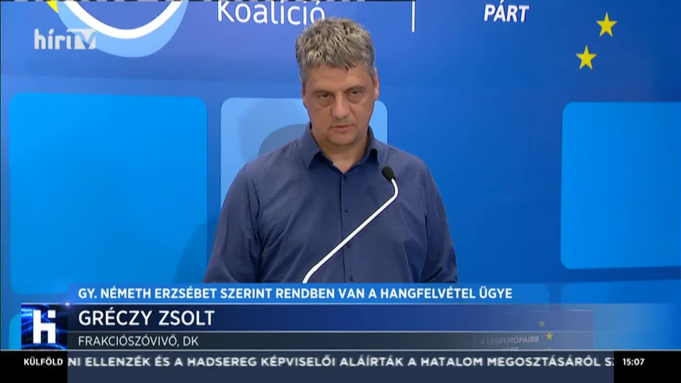 Gy. Németh Erzsébet szerint rendben van a hangfelvétel ügye