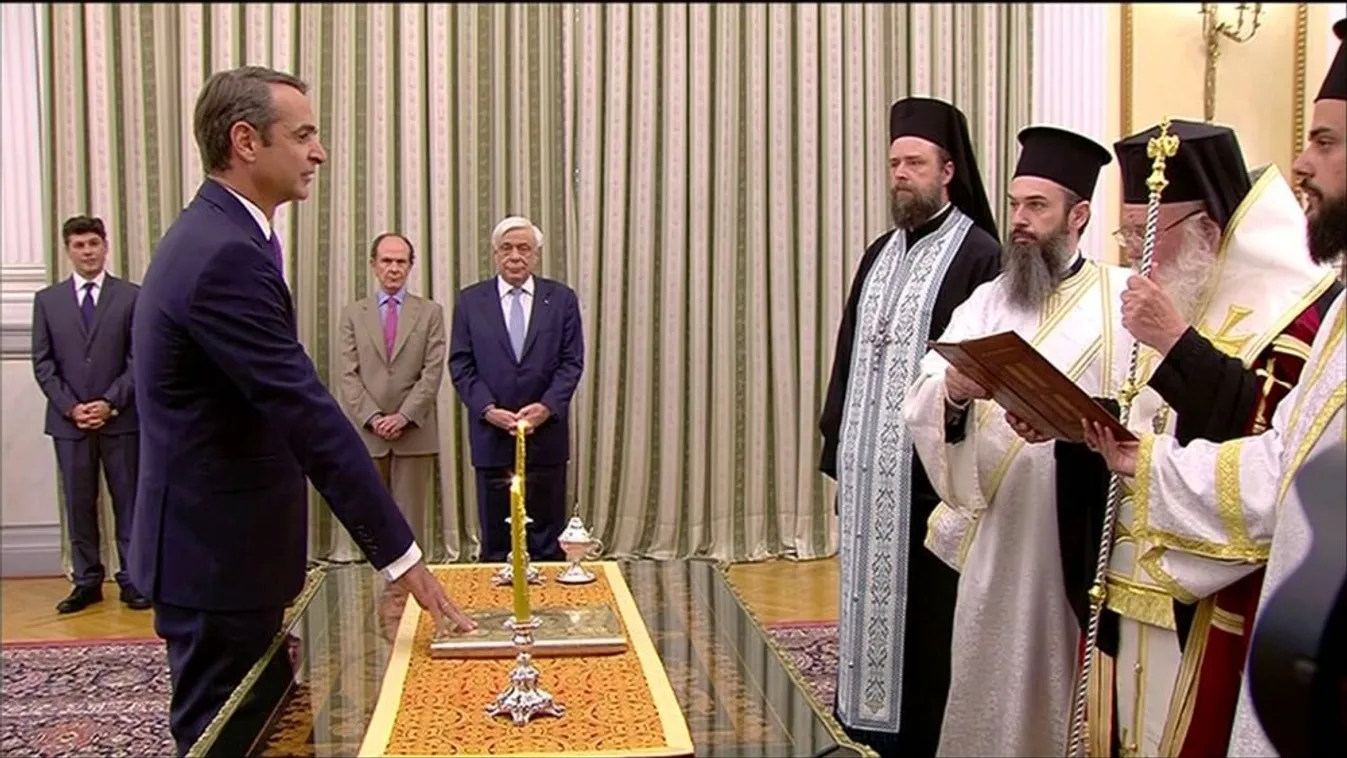 Letette a hivatali esküt az új görög kormányfő