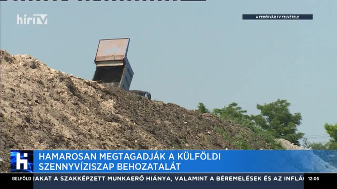 Hamarosan megtagadják a külföldi szennyvíziszap behozatalát
