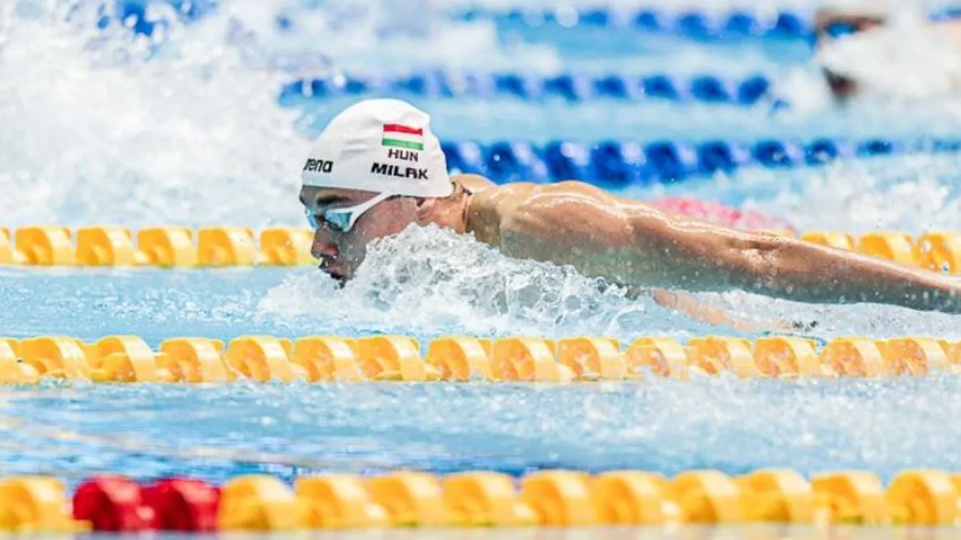 Vizes vb: Milák Kristóf óriási világcsúccsal aranyérmes 200 méter pillangón