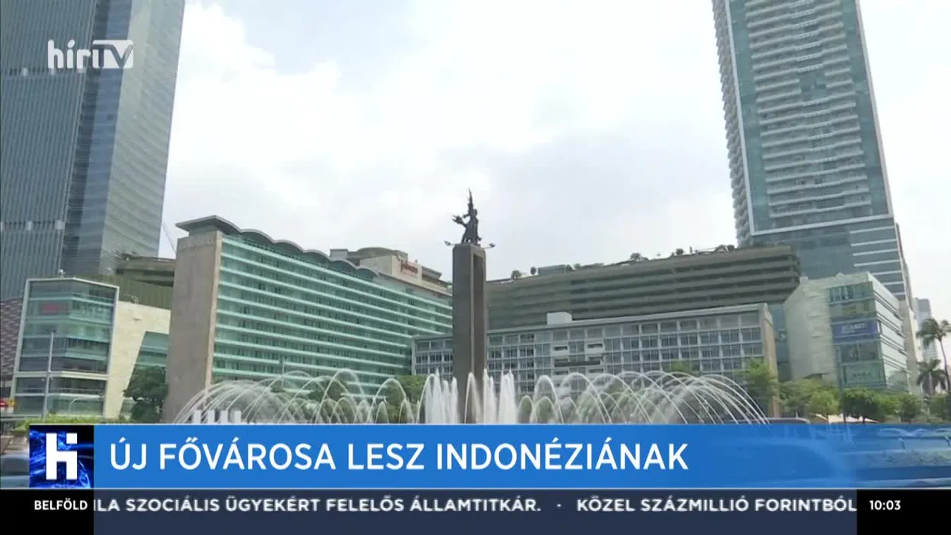 Új fővárosa lesz Indonéziának