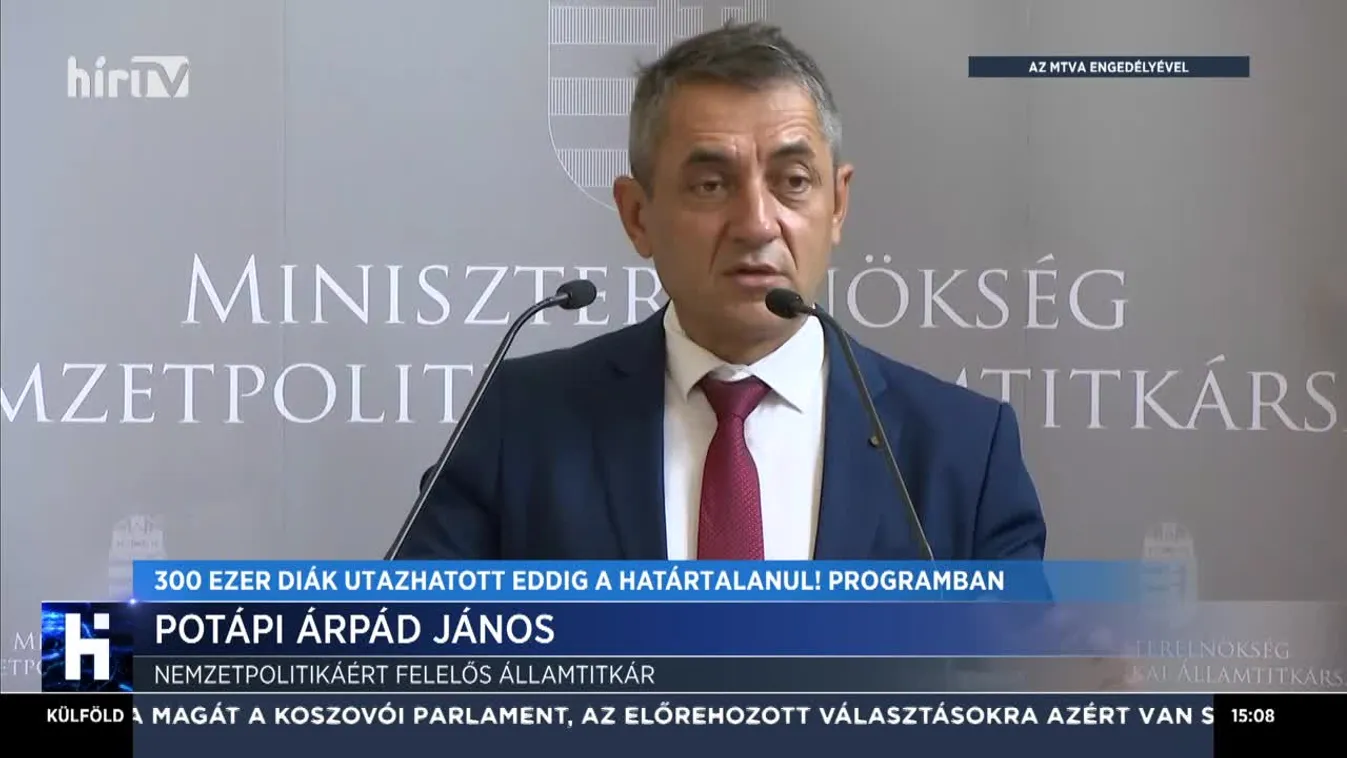 300 ezer diák utazhatott eddig a Határtalanul! program keretében