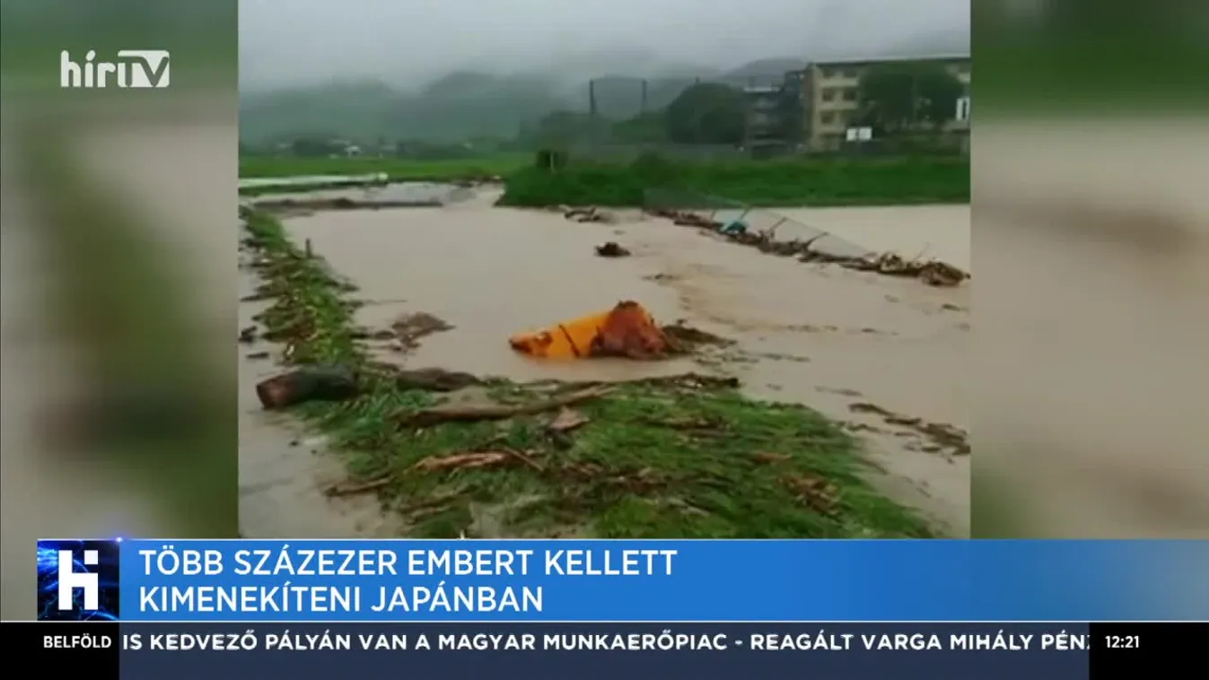 Árvíz és földcsuszamlás Japánban, hurrikán Puerto Ricóban