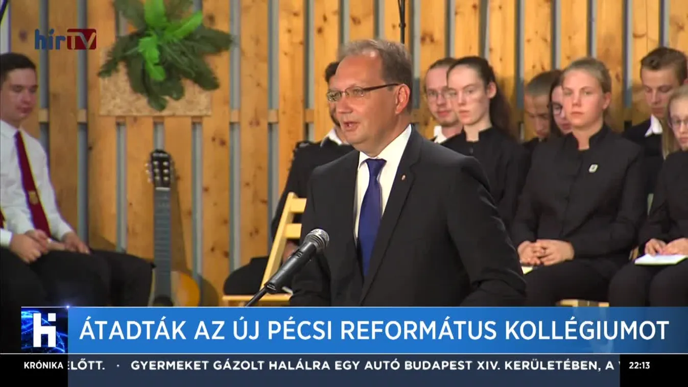 Átadták az új pécsi református kollégiumot