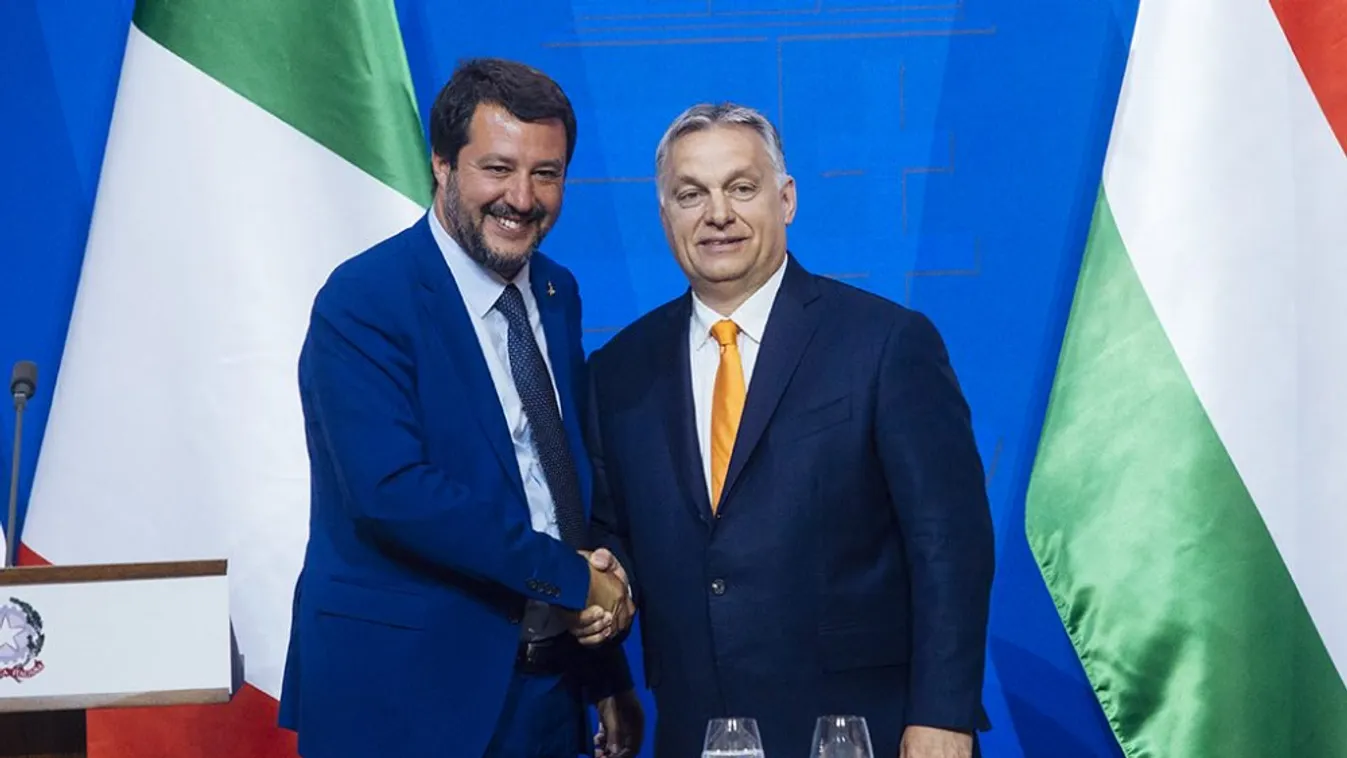 Orbán Viktor Matteo Salvininek: harcostársként tekintünk önre, függetlenül a politikai folyamatok alakulásától