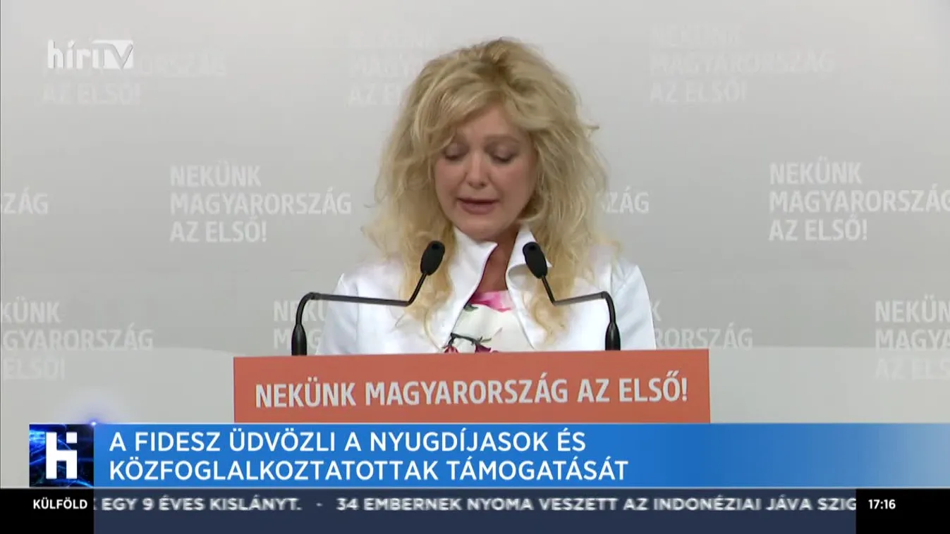 A Fidesz üdvözli a nyugdíjasok és közfoglalkoztatottak támogatását