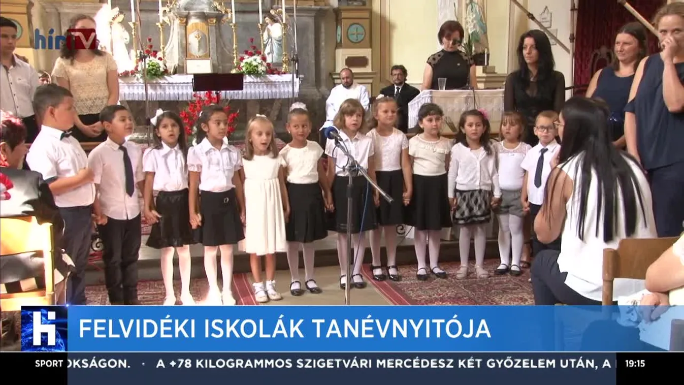 Felvidéki iskolák tanévnyitója