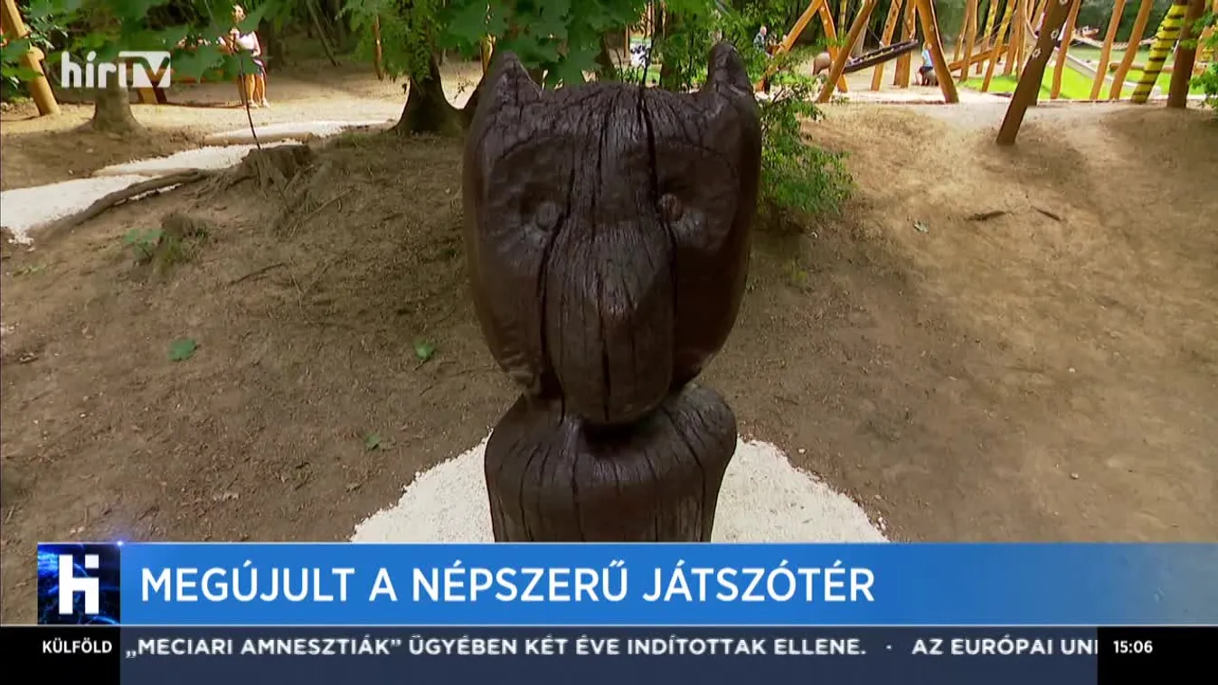Megújult a népszerű játszótér