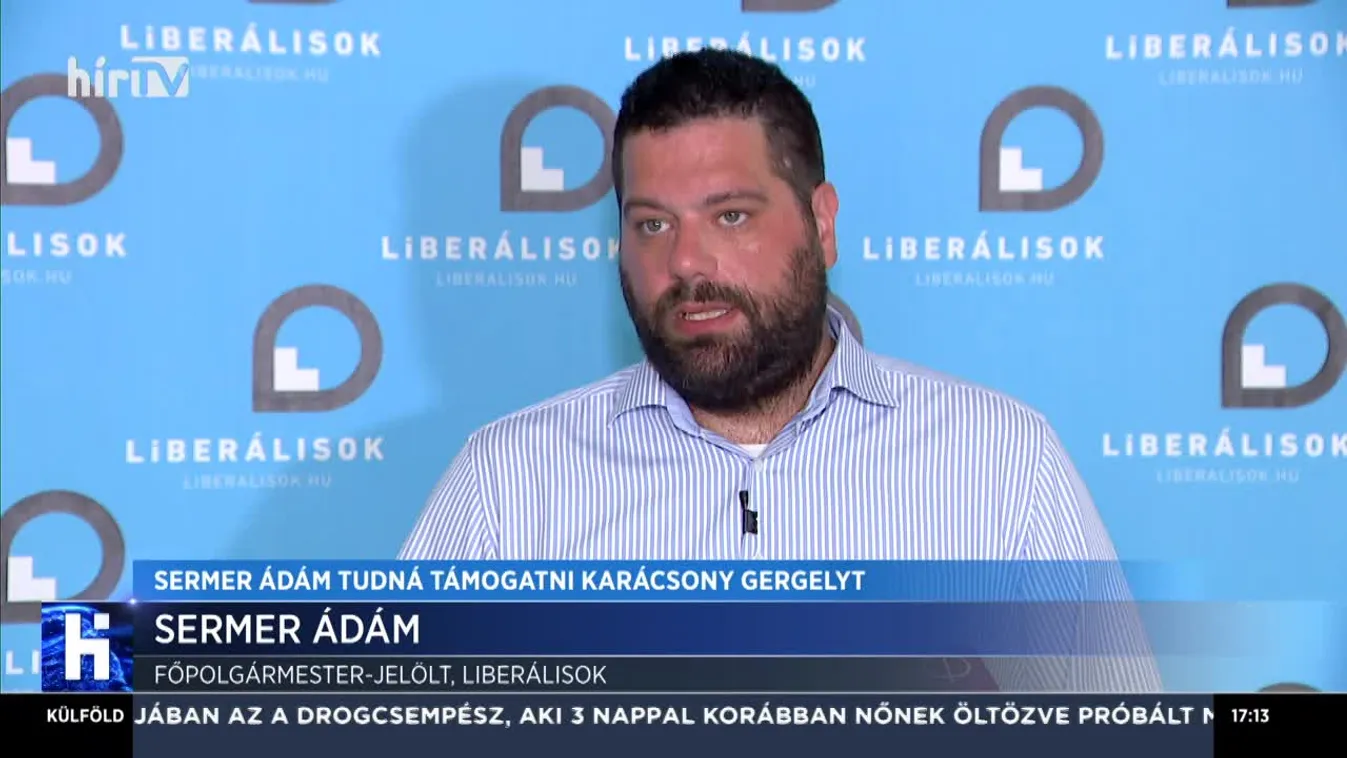 Sermer Ádám tudná támogatni Karácsony Gergelyt