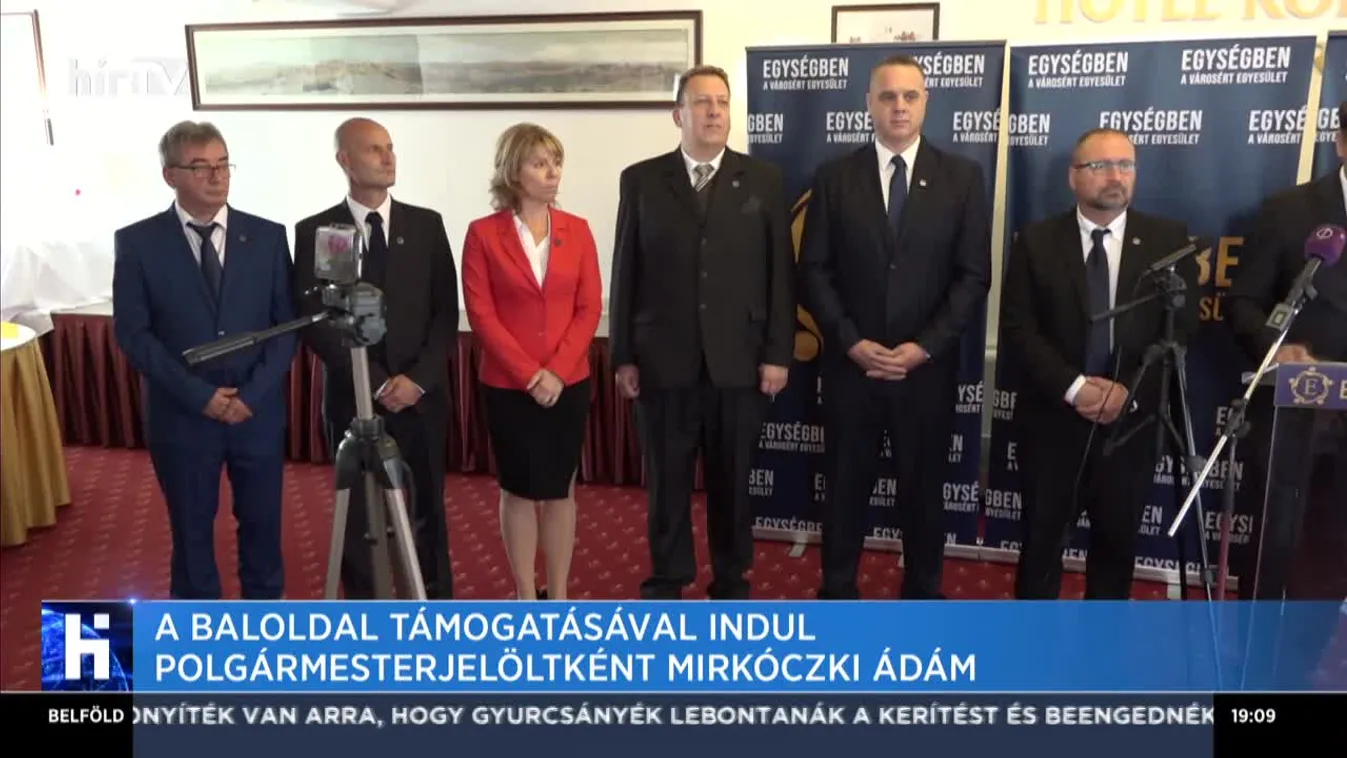 A baloldal támogatásával indul polgármesterjelöltként Mirkóczki Ádám