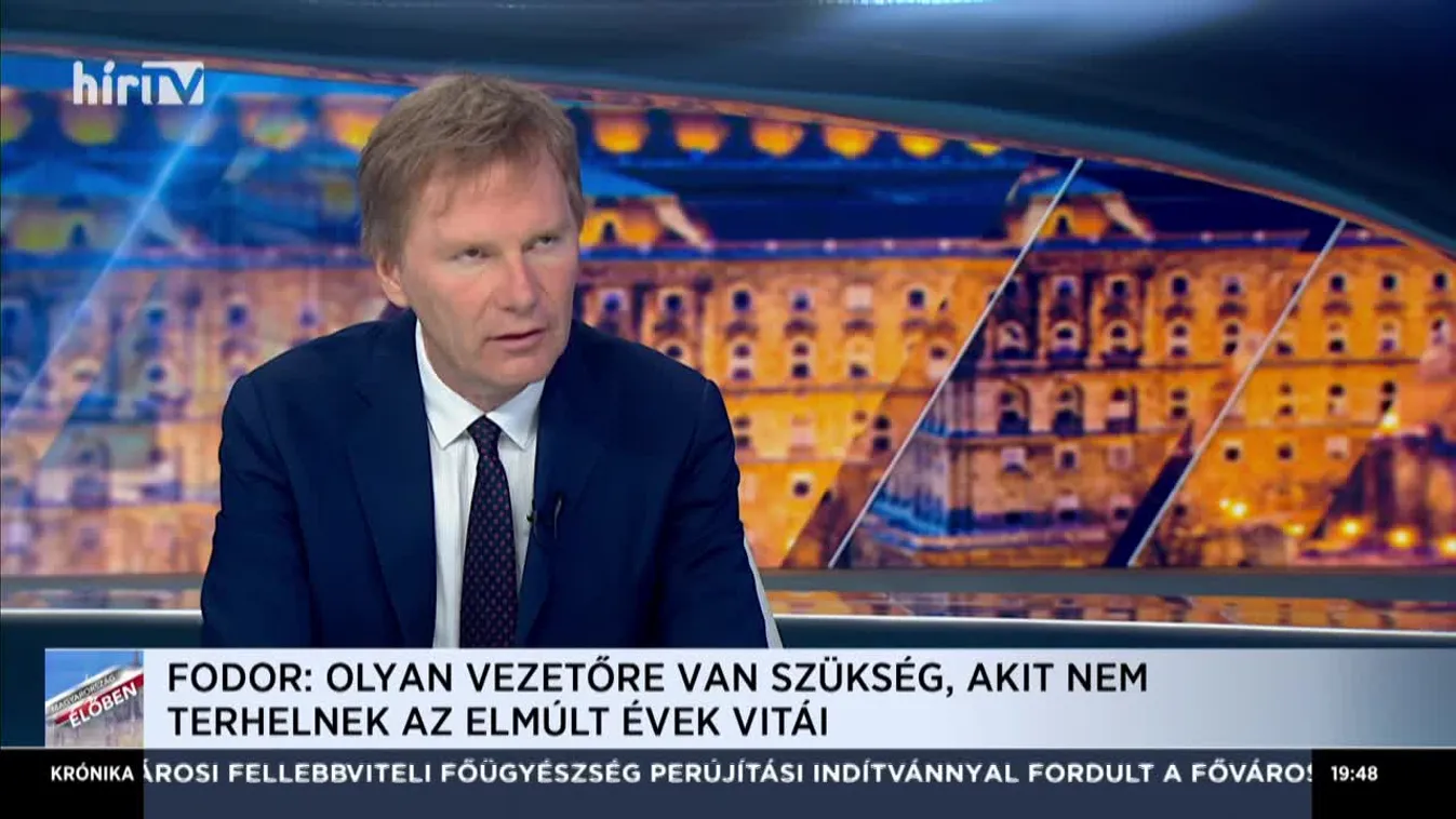 Fodor Gábor: Az ellenzék akkor cselekszik helyesen, ha minél szélesebb összefogásra törekszik
