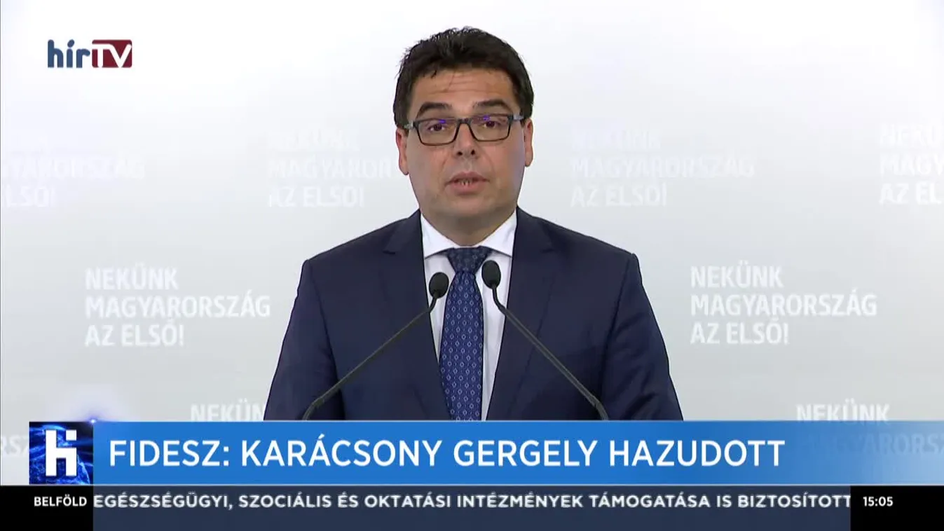 Fidesz: Karácsony hazudott