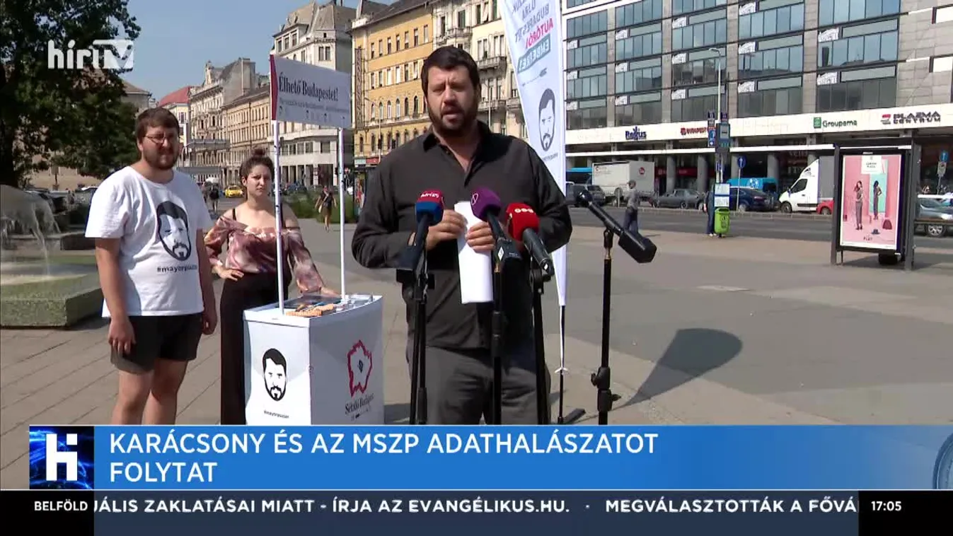 "Karácsony és az MSZP adathalászatot folytat"