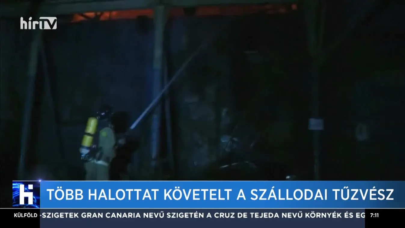 Több halottat követelt a szállodai tűzvész