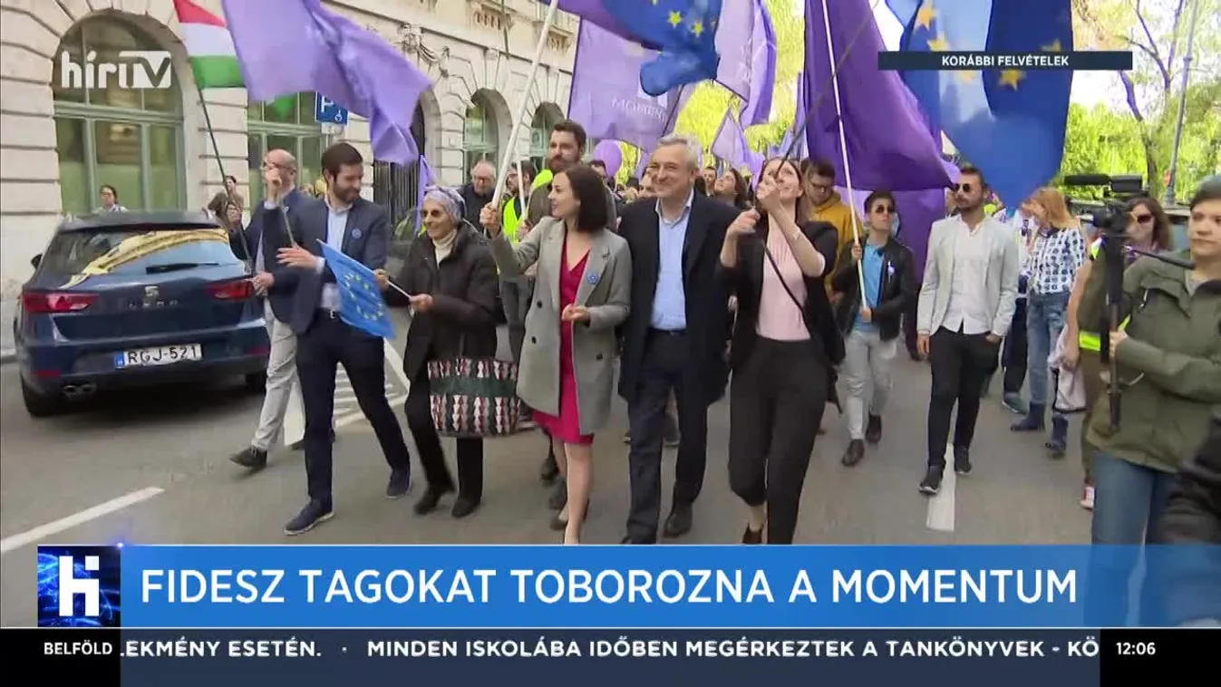 Fidesz tagokat toborozna a Momentum