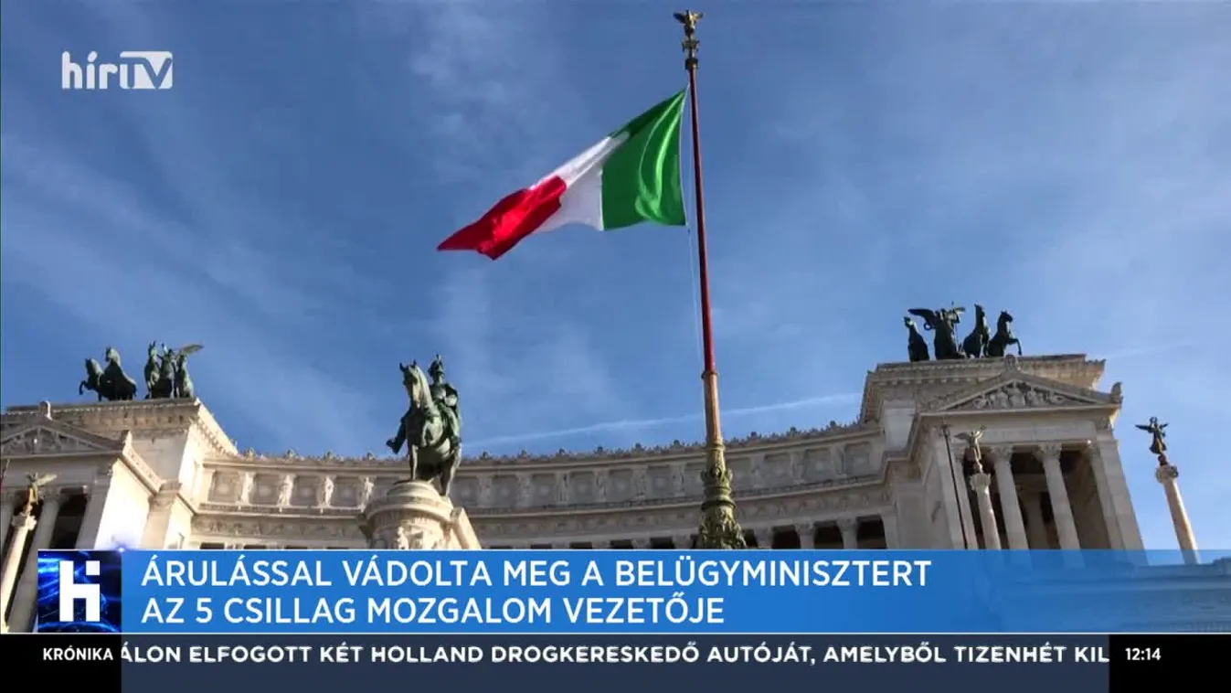 Árulással vádolta meg a belügyminisztert az 5 csillag mozgalom vezetője