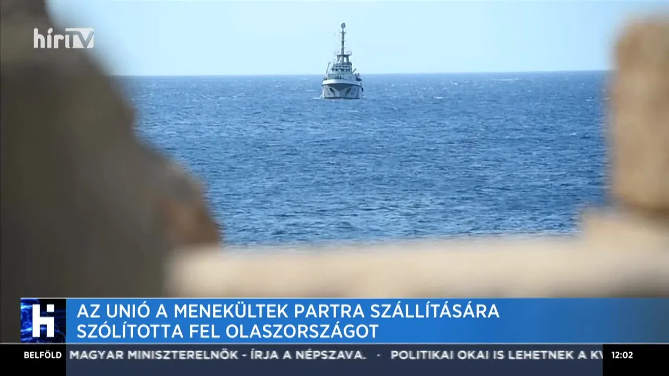 Az Unió a menekültek partra szállítására szólította fel Olaszországot