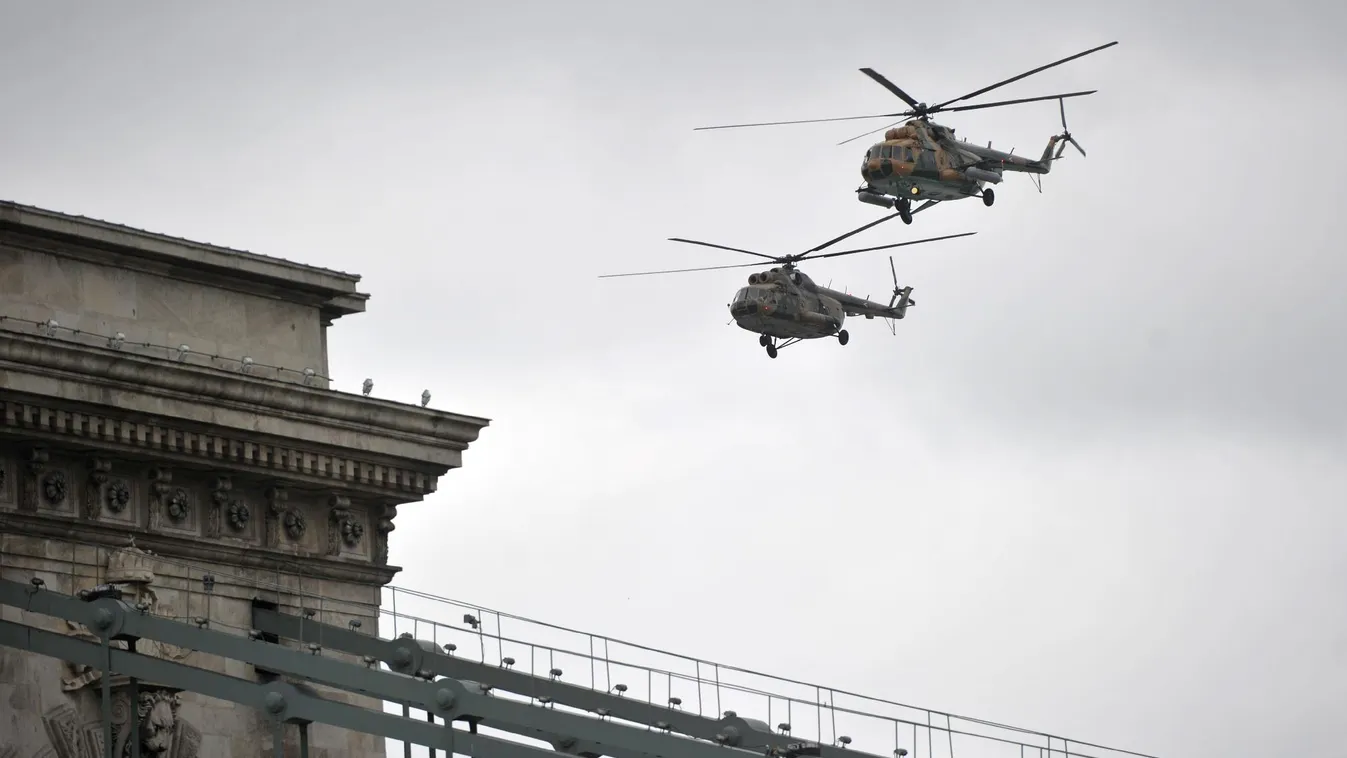 A légi parádé előkészületei miatt kedden nagyobb lehet a zaj Budapest fölött