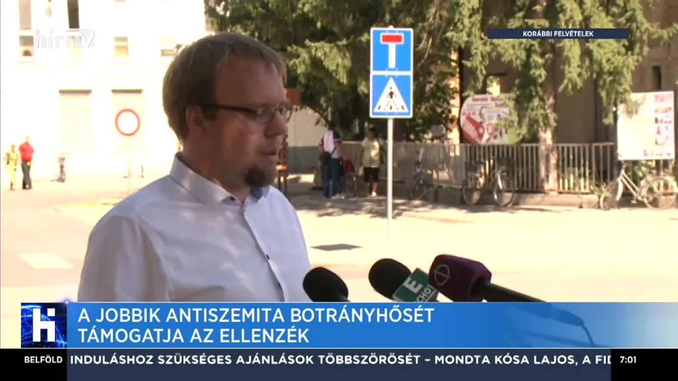A Jobbik antiszemita botrányhősét támogatja az ellenzék