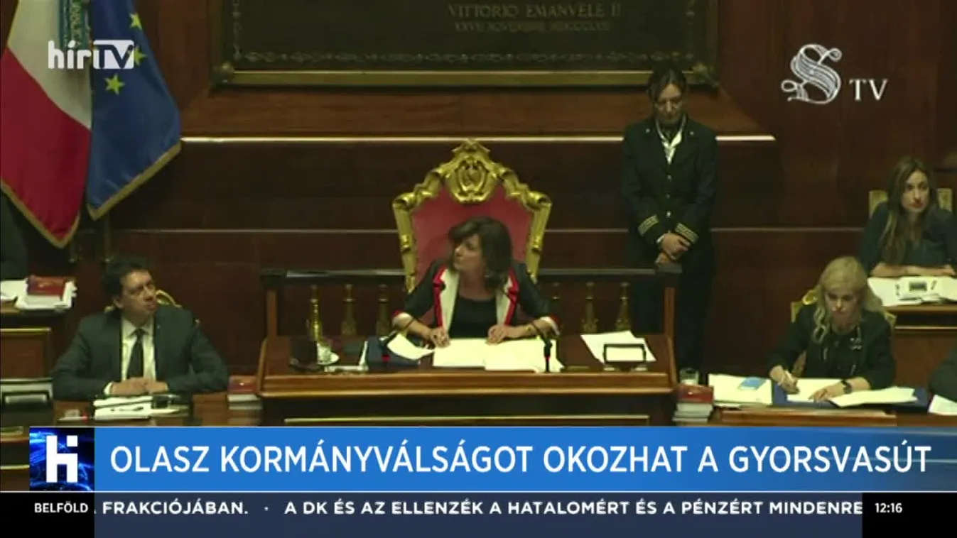 Olasz kormányválságot okozhat a gyorsvasút