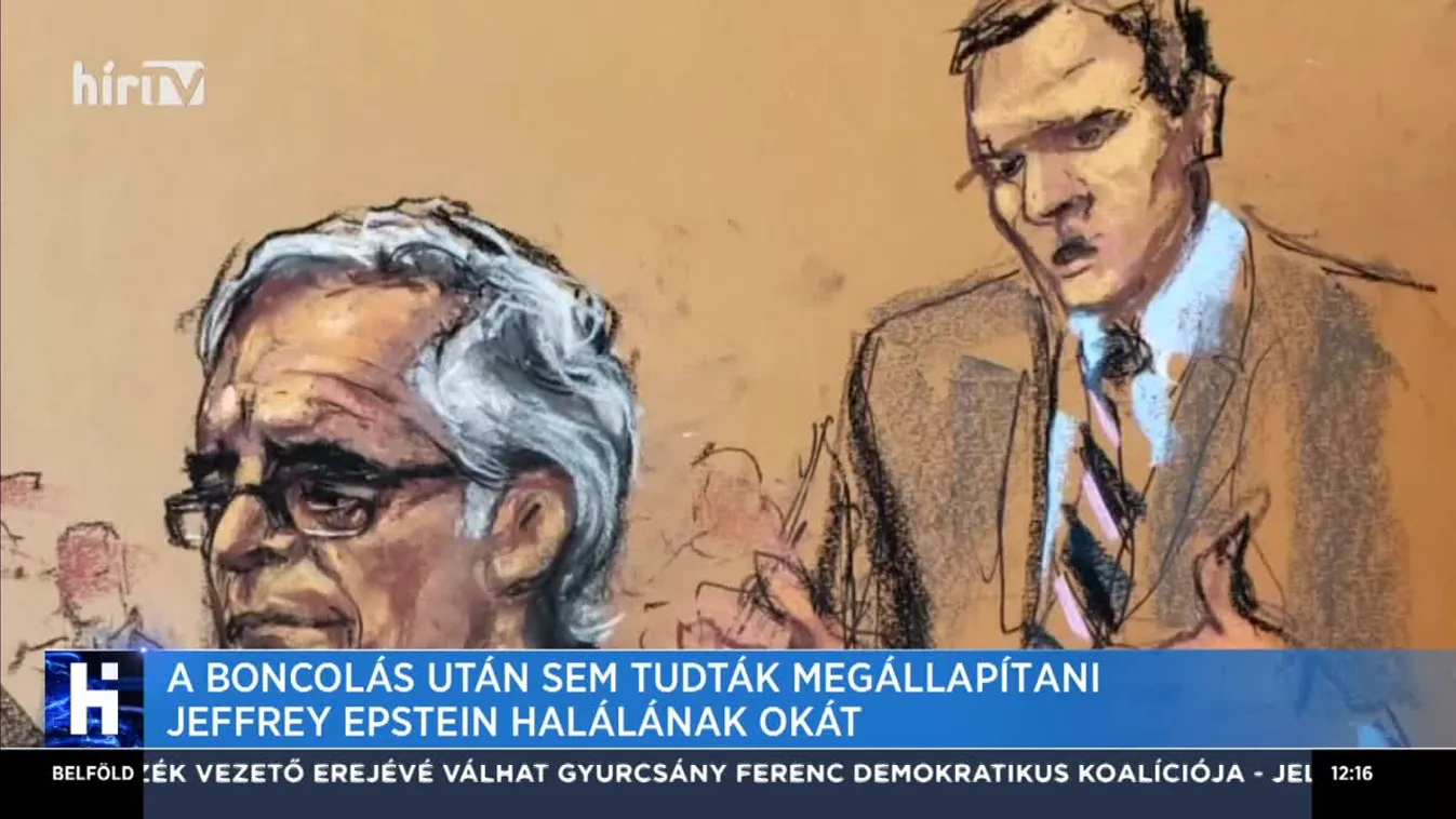 A boncolás után sem tudták megállapítani Jeffrey Epstein halálának okát