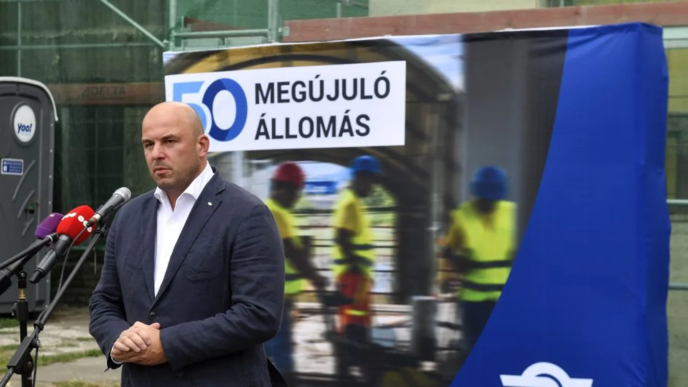 2023-ig a MÁV saját forrásból 50 vasútállomást újít fel