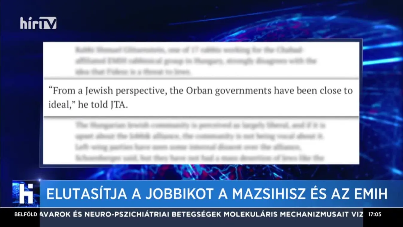 Elutasítja a Jobbikot a MAZSIHISZ és az EMIH