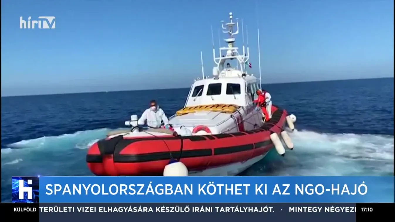 Spanyolországban köthet ki az NGO-hajó, Salvini szerint hazudoznak az aktivisták