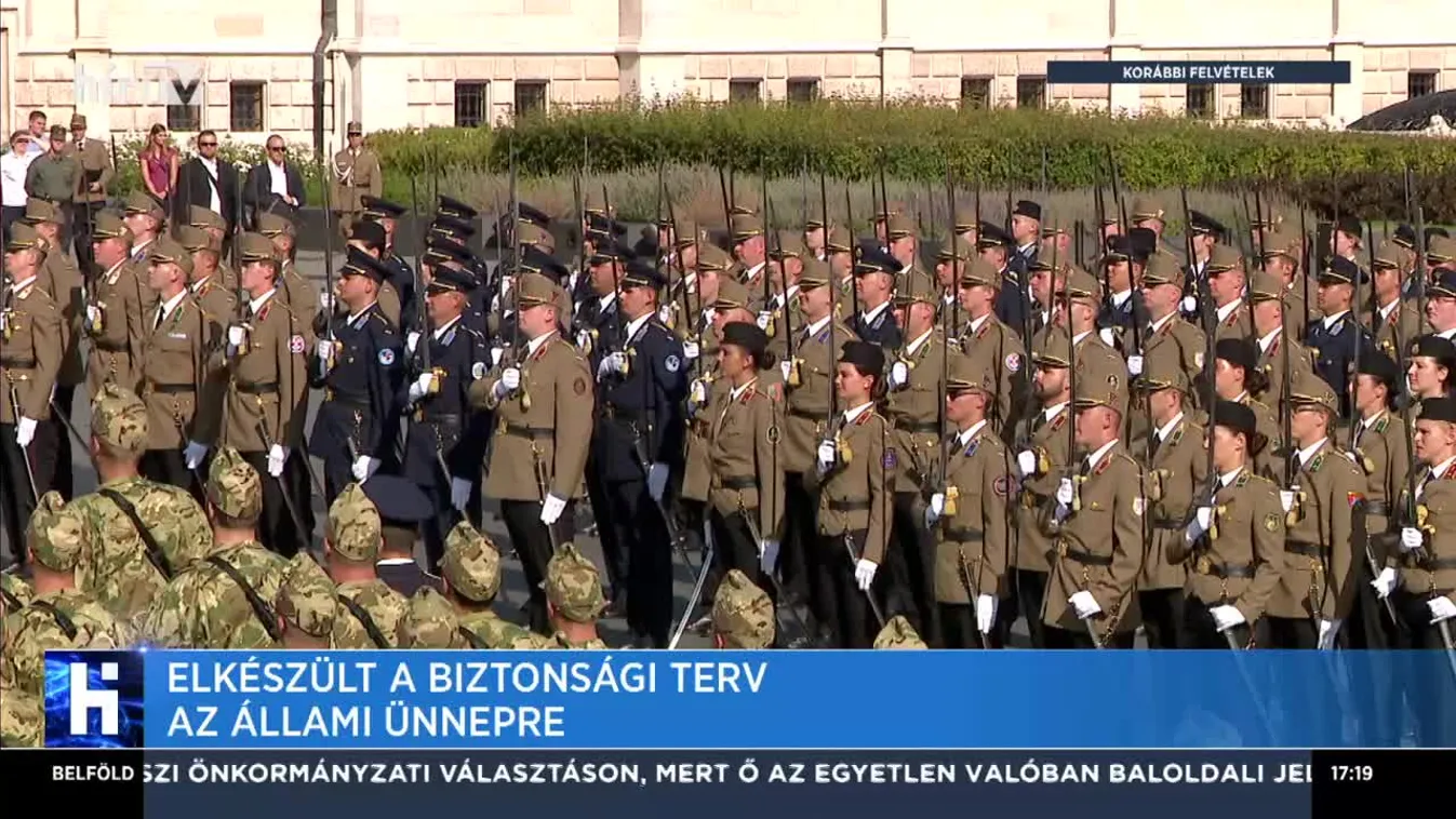 Elkészült a biztonsági terv az állami ünnepre