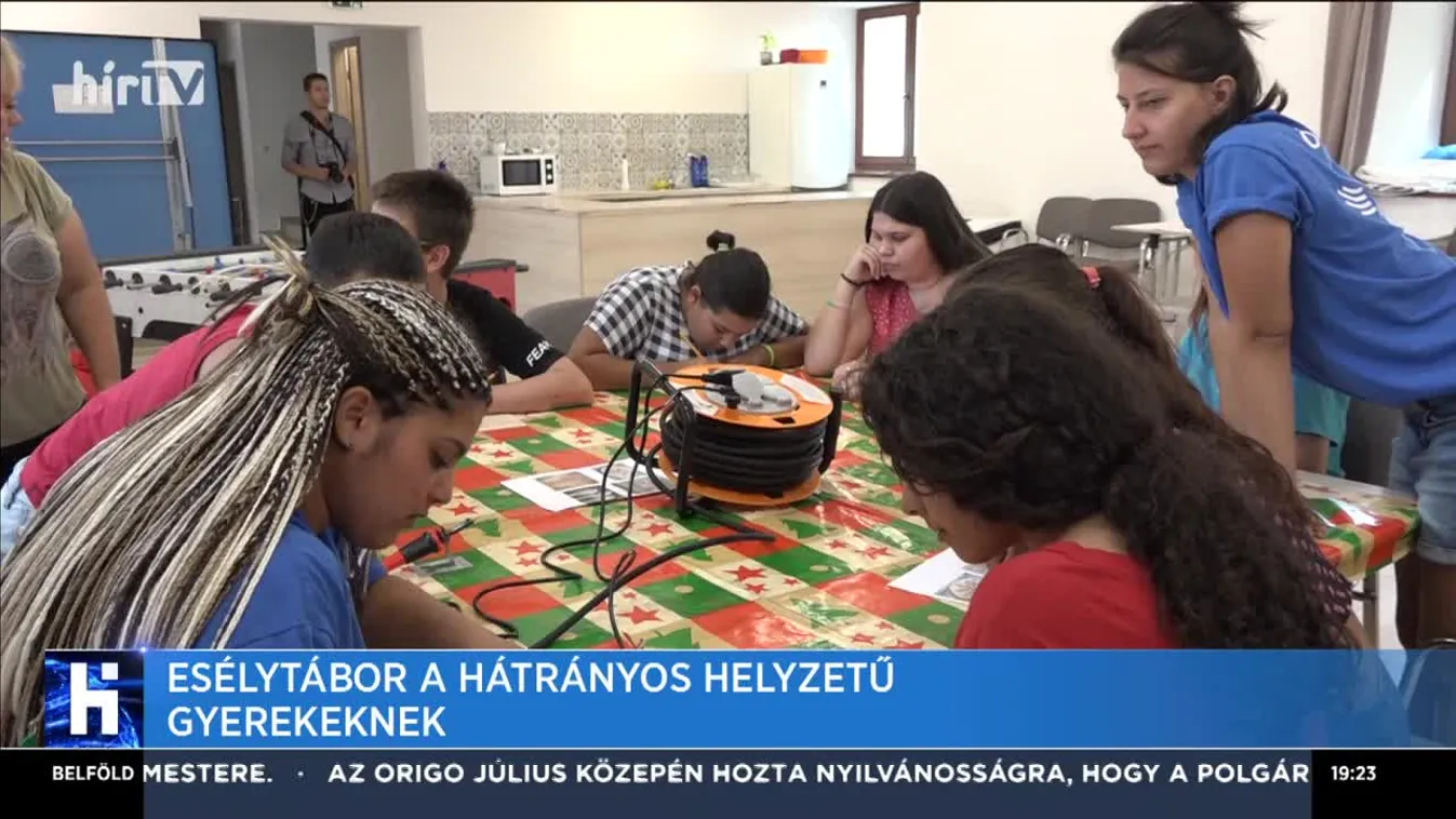 Esélytábor a hátrányos helyzetű gyerekeknek