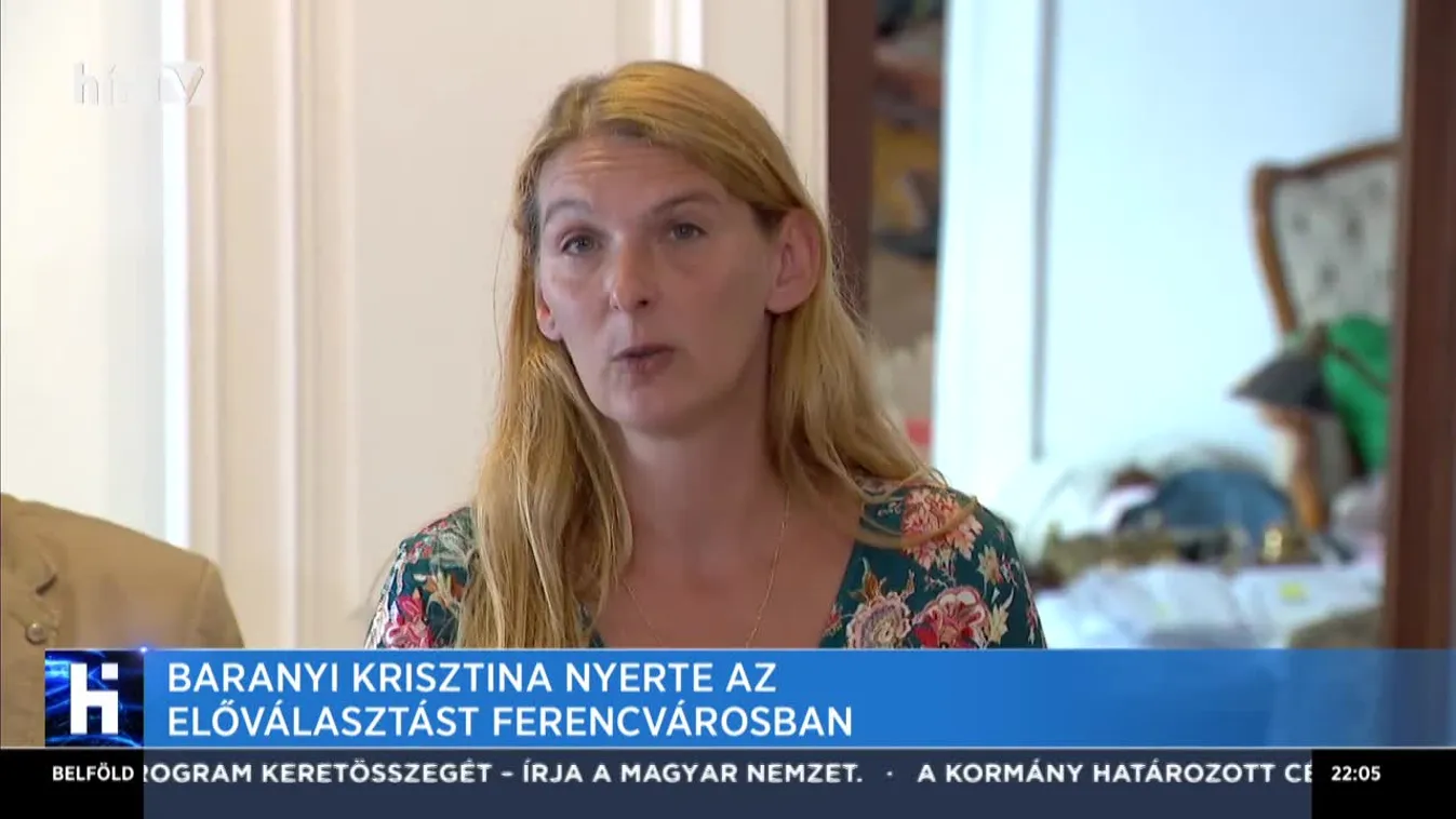 Baranyi Krisztina nyerte meg az előválasztást Ferencvárosban