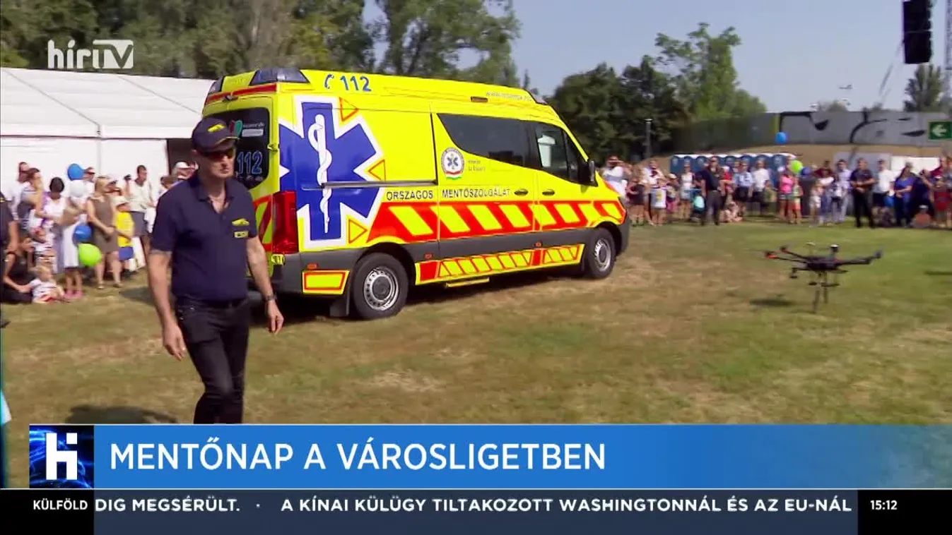 Mentőnap a Városligetben