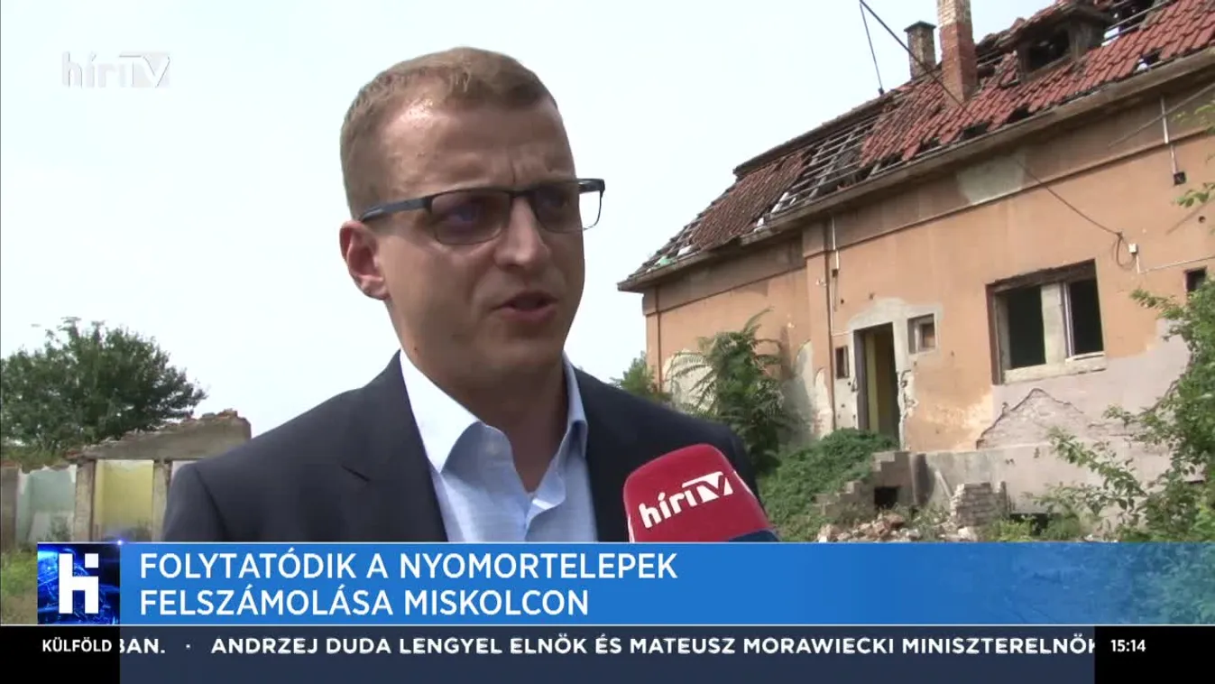 Folytatódik a nyomortelepek felszámolása Miskolcon