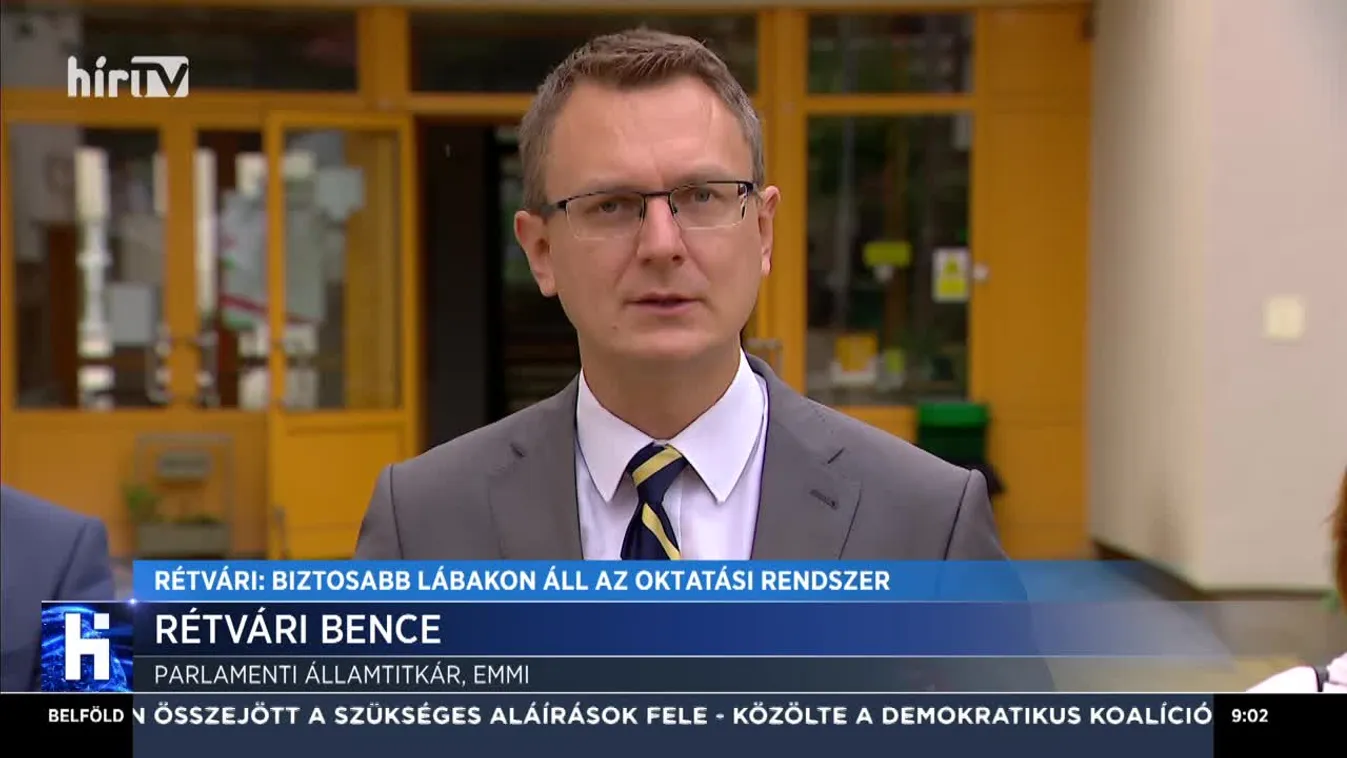 Rétvári: Biztosabb lábakon áll az oktatási rendszer