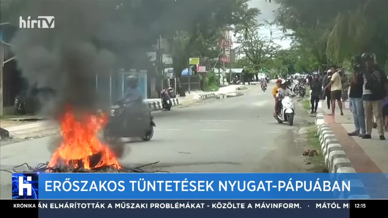 Erőszakos tüntetések Nyugat-Pápuában