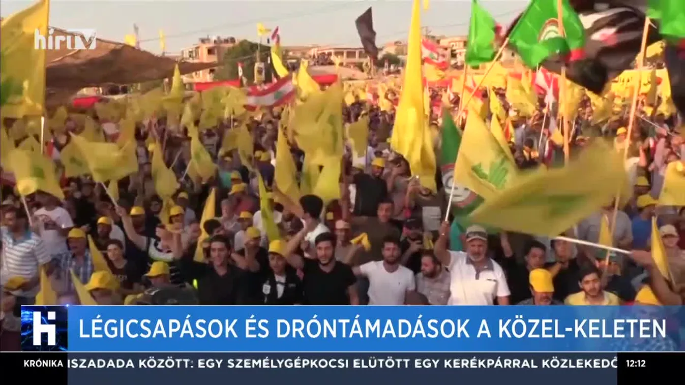 Légicsapások és dróntámadások a Közel-Keleten