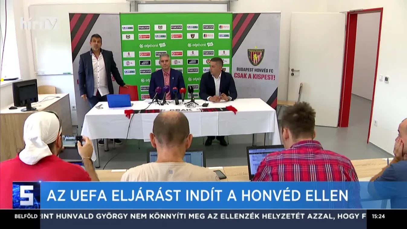 Az UEFA eljárást indít a Honvéd ellen