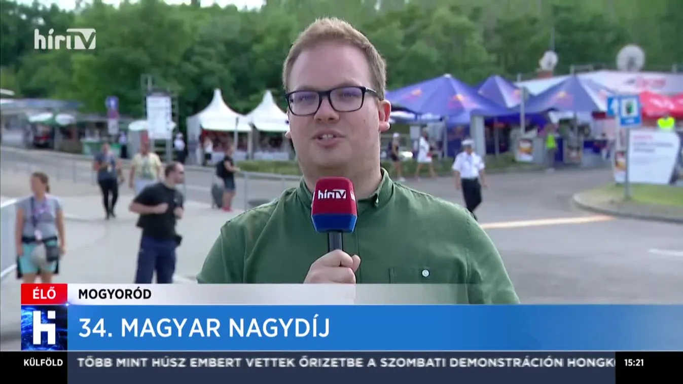 Elrajtolt a 34. Forma-1-es Magyar Nagydíj mezőnye