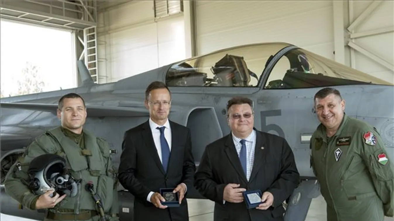 Szijjártó: Ismét Magyarország adja 2022-től a balti légtérvédelmi misszió egyik erejét